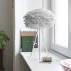 Sjenilo za lampu EOS 35 cm, siva, guščje paperje, Umage