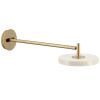zidna lampa ASTERIA 15 cm, bijela, aluminij, Umage