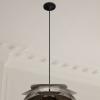 Viseća lampa CORD PRO 8 cm, crna, aluminij, Umage