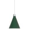 Viseća lampa BOWER 23 cm, zelena, aluminij, Tala