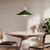 Viseća lampa BOWER 60 cm, zelena, aluminij, Tala