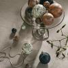 215376 2 vanocni koule marble 5 cm sada 8 ks sklo ferm living
