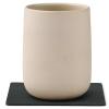 215867 3 podtacek square nupo 10 x 10 cm cerna kuze lind dna