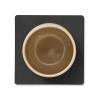 215867 4 podtacek square nupo 10 x 10 cm cerna kuze lind dna