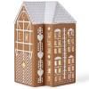215972 7 svicen na cajovou svicku gingerbread lighthouse 17 cm hneda kamenina kahler