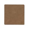 215876 podtacek square nupo 10 x 10 cm hneda kuze lind dna