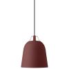 217058 5 zavesna lampa clover 21 cm burgundska hlinik eva solo