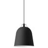 217046 zavesna lampa clover 21 cm cerna hlinik eva solo
