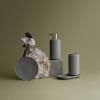 217475 3 dekorativni podnos creto 17 cm svetle seda beton blomus