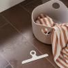 217634 3 ulozny kos tiggy 42 x 29 cm rustikalni hneda plst blomus