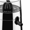 218918 5 elektricky odstavnovac toru 32 cm stribrna cerna nerezova ocel alessi