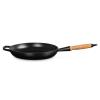 223794 5 panev na smazeni signature 28 cm satin black litina le creuset
