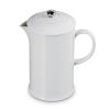 224343 9 french press kavovar 1 l white kamenina le creuset