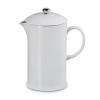 224343 8 french press kavovar 1 l white kamenina le creuset