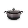224982 5 kastrol signature 20 cm 2 4 l flint litina le creuset