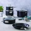 224019 4 kastrol toughened 24 cm 6 l cerna hlinik le creuset