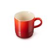 223185 3 hrnek na cappuccino 200 ml cerise kamenina le creuset