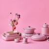 223248 1 stojan na kuchynske nacini signature 14 cm shell pink kamenina le creuset