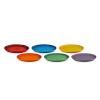 225072 3 jidelni talir coupe 27 cm sada 6 ks rainbow kamenina le creuset
