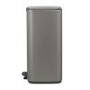 226038 11 pedalovy odpadkovy kos bo 30 l platinova ocel brabantia