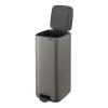 226038 9 pedalovy odpadkovy kos bo 30 l platinova ocel brabantia